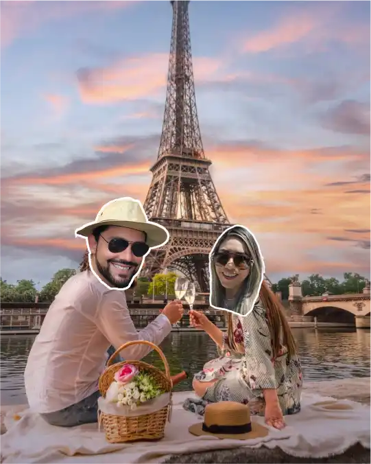 CENA ROMÁNTICA EN PARIS